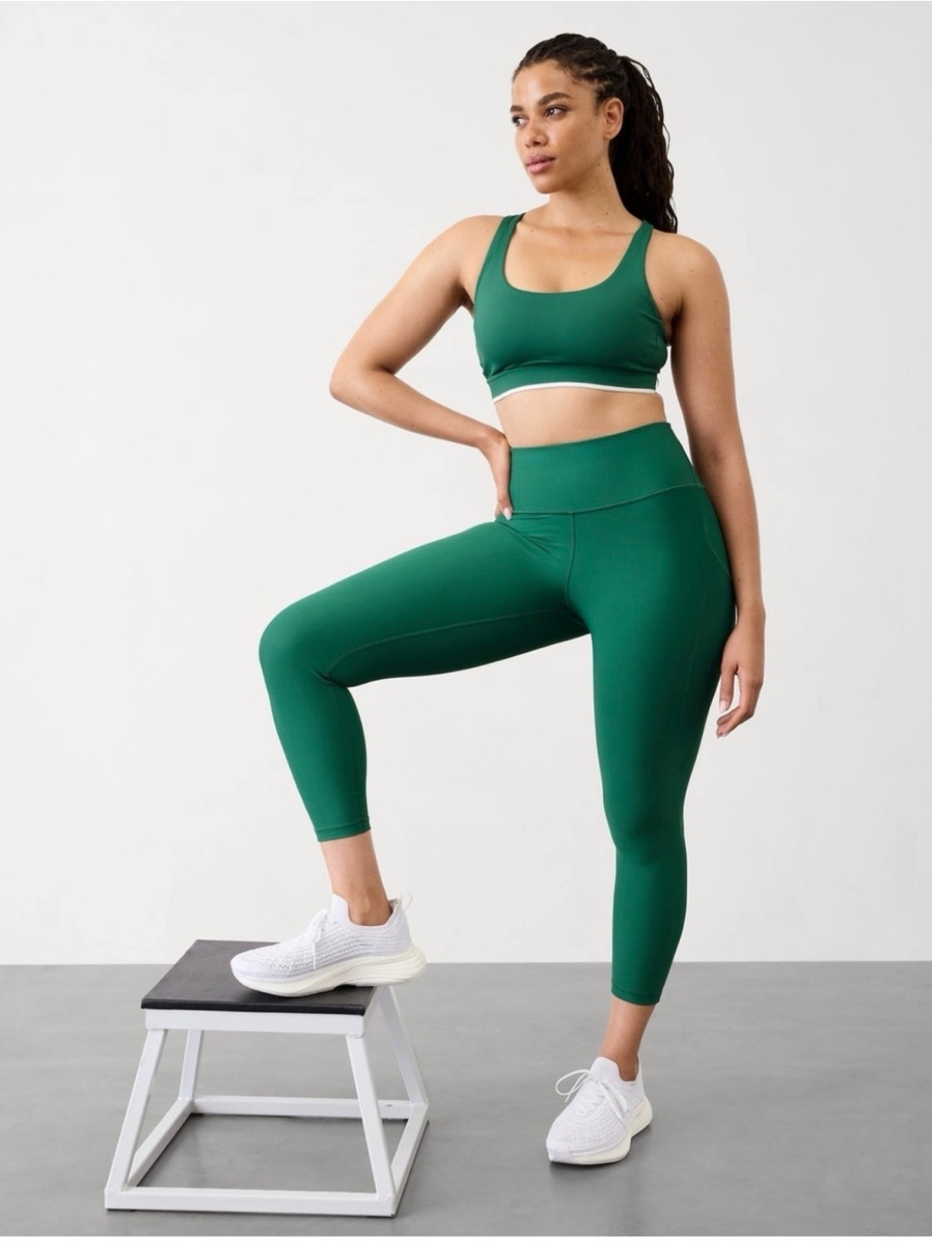 Nwt Athleta 2x Interval Stash 7/8 Tight